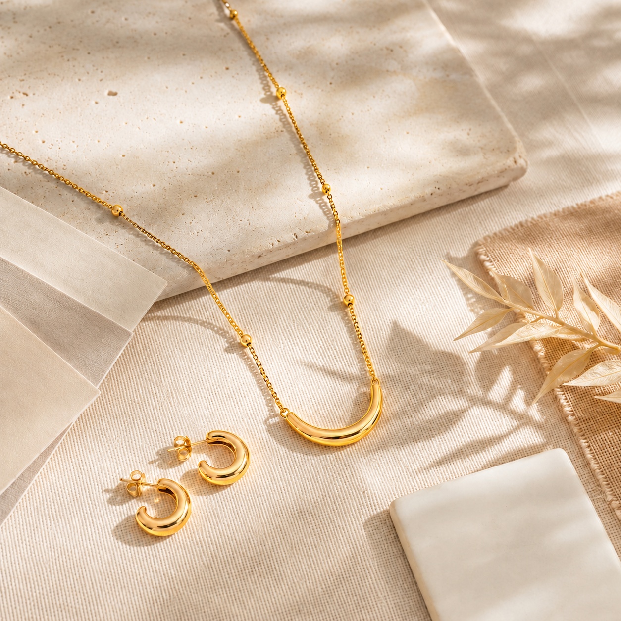Eco-conscious material standards for gold-plated jewelry collections