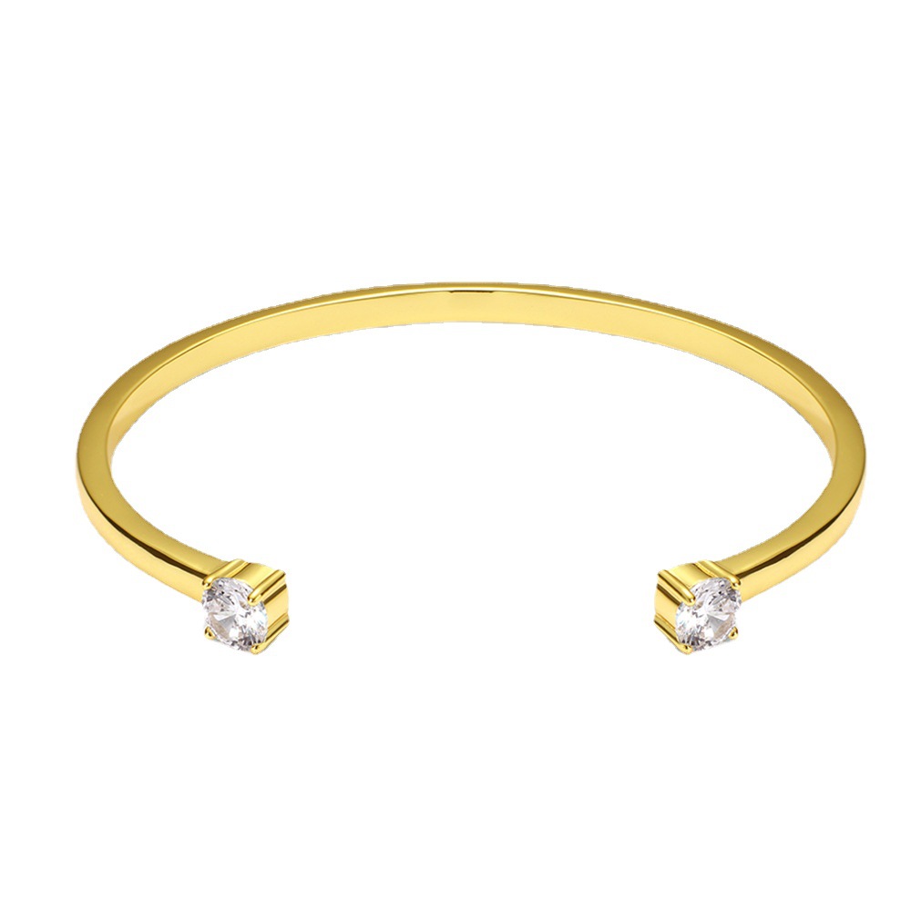 CZ Open Cuff Bracelet