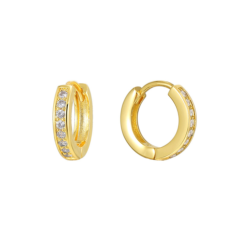 CZ Hoop Earrings