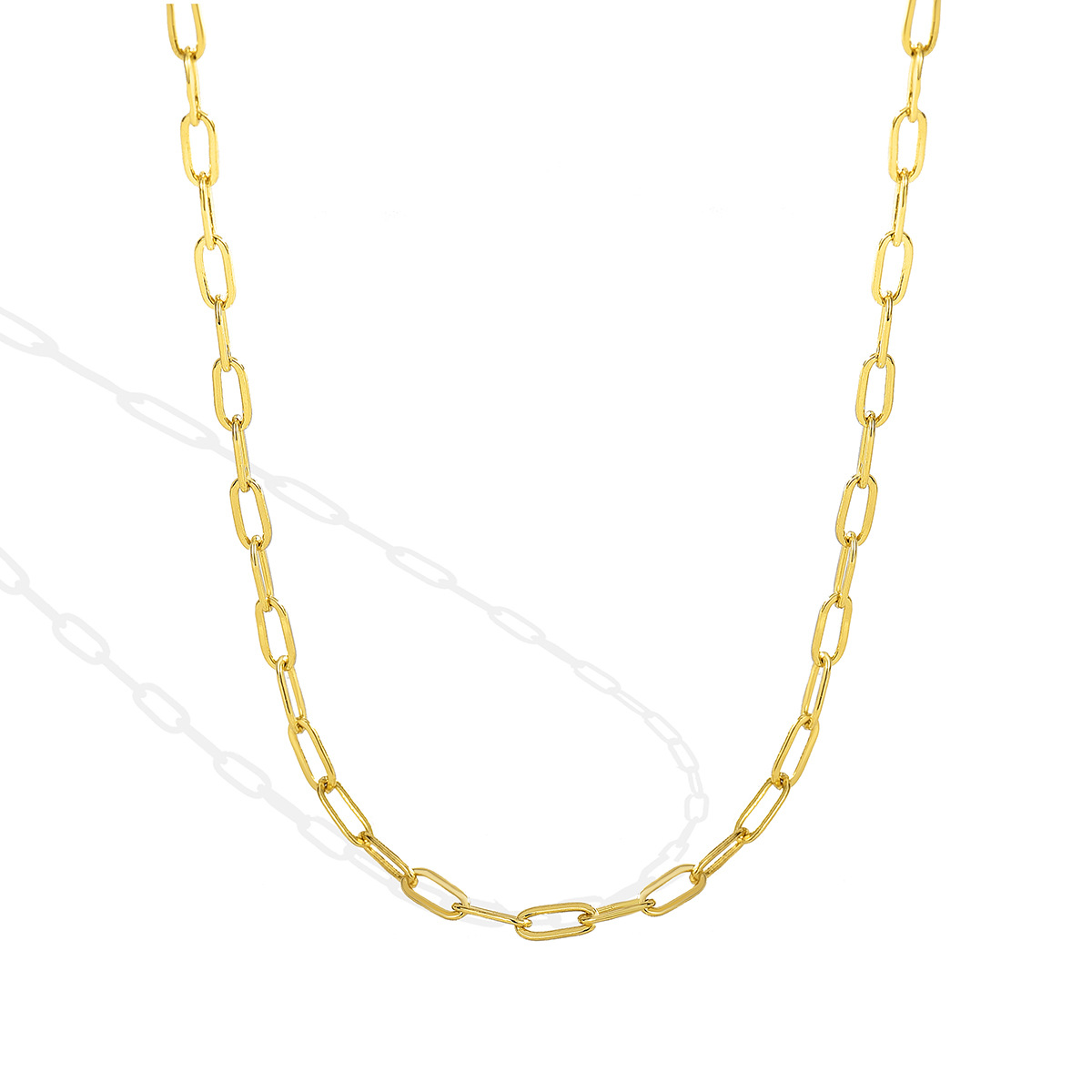Paperclip Chain Necklace