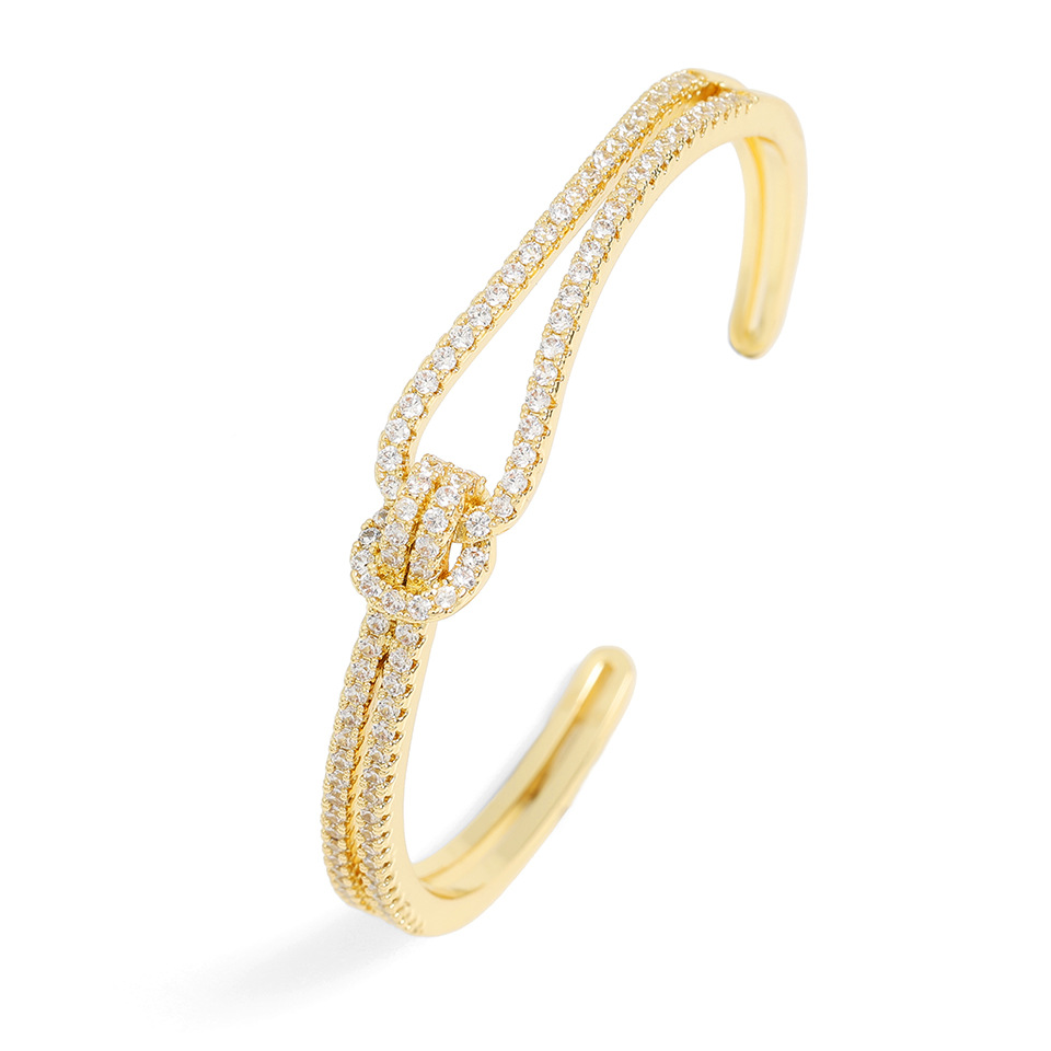 CZ Open Cuff Bracelet