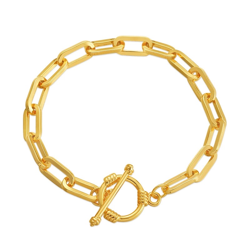 Paperclip Chain Bracelet