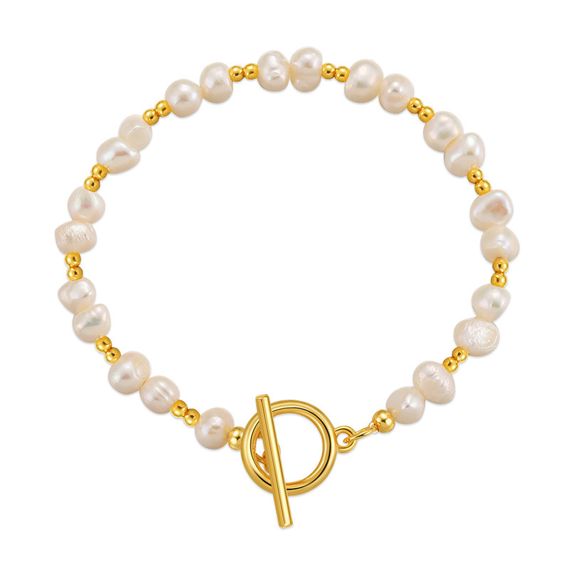 Pearl Toggle Bracelet