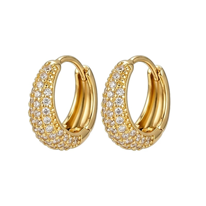 CZ and Sparkle Earrings