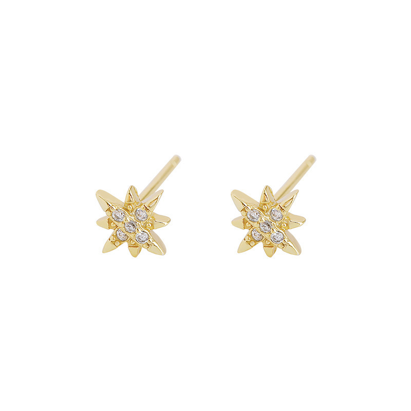 North Star Stud Earrings