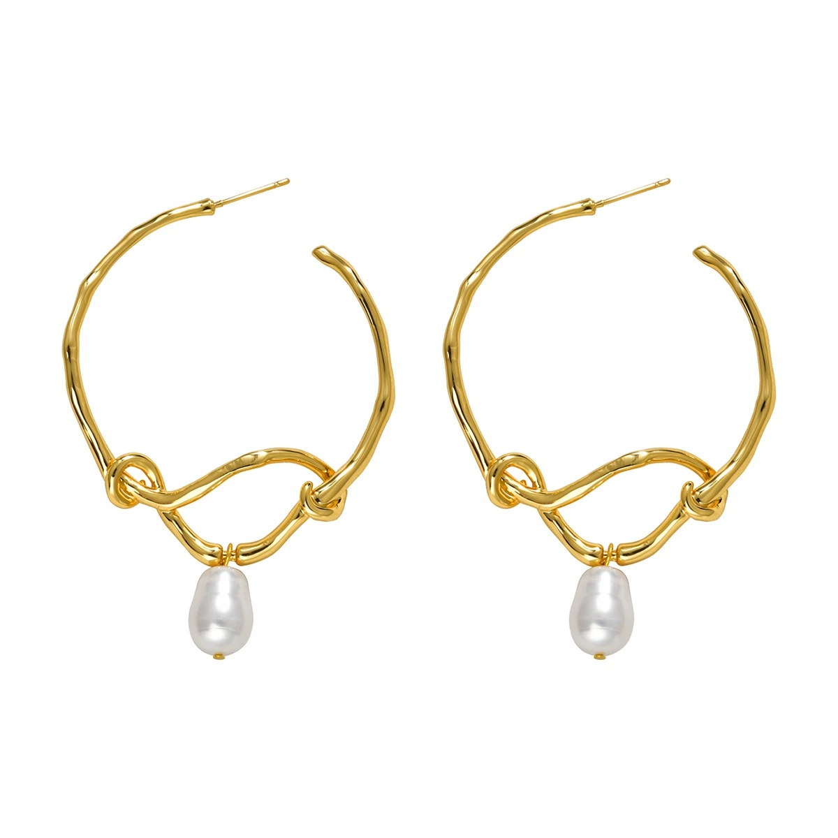 Pearl and Drop Earrings