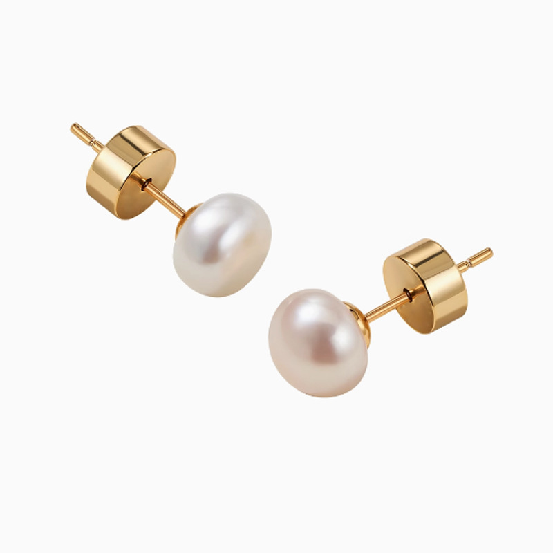 Pearl Stud Earrings