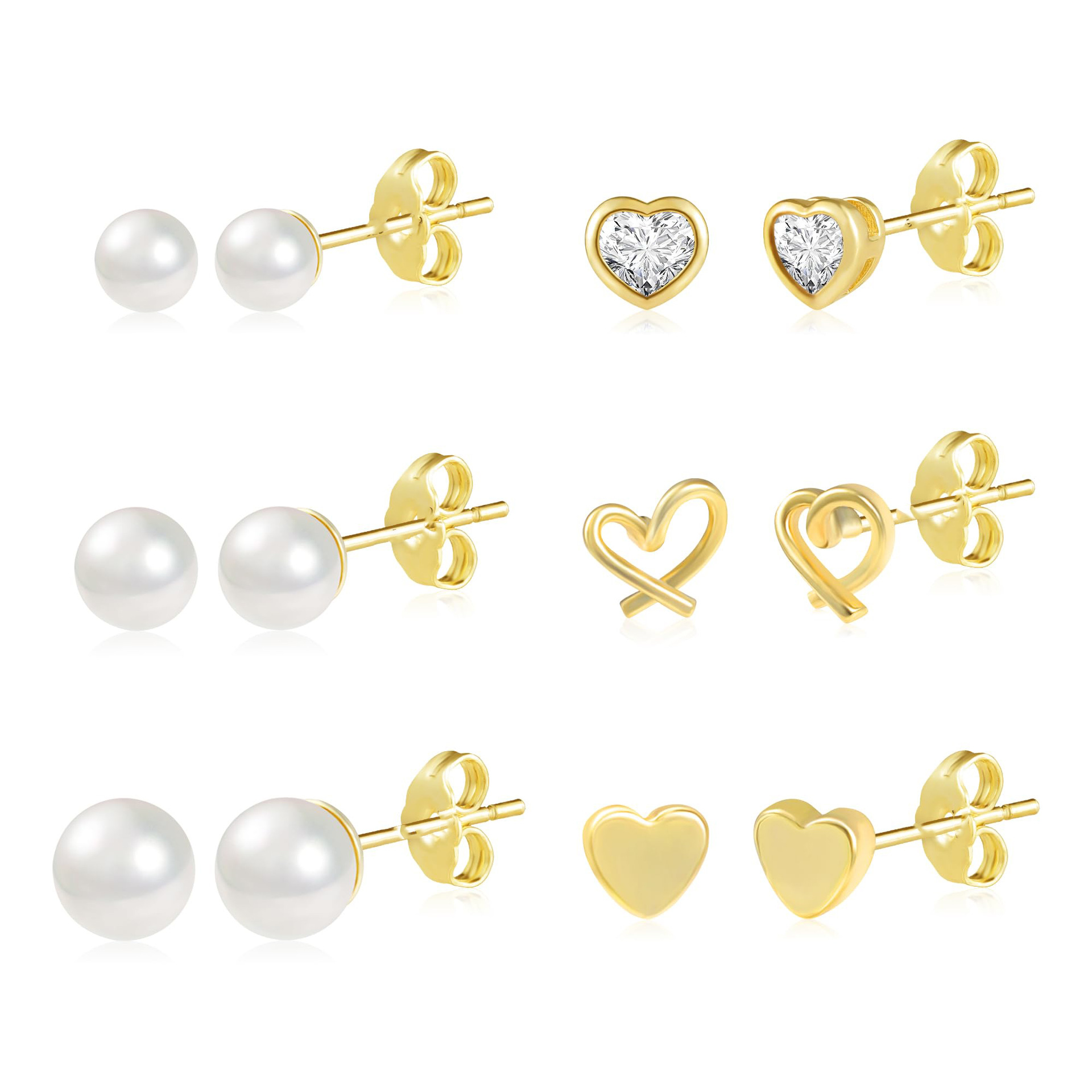 Pearl Stud Set
