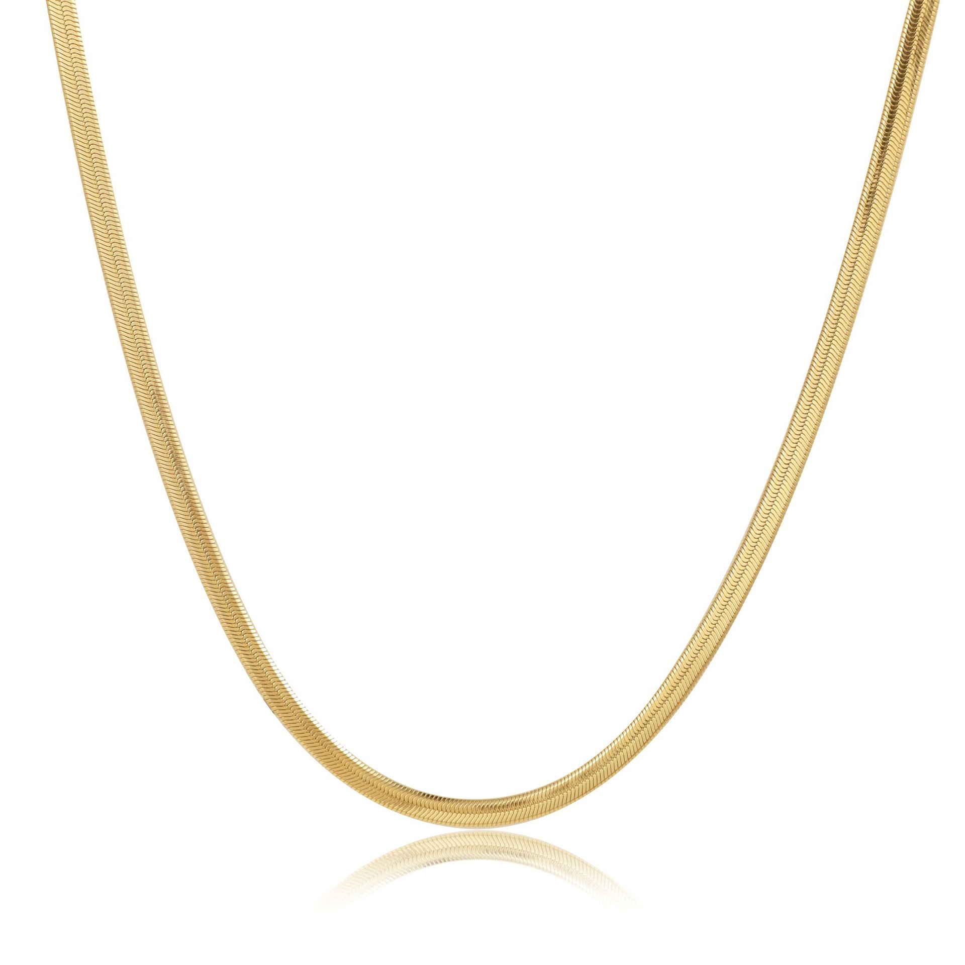 Herringbone Chain Necklace