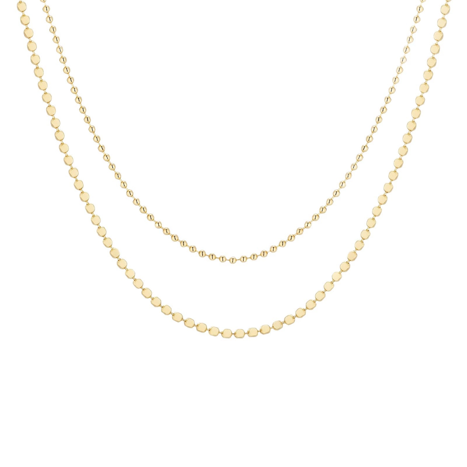 Beaded Layered Necklace