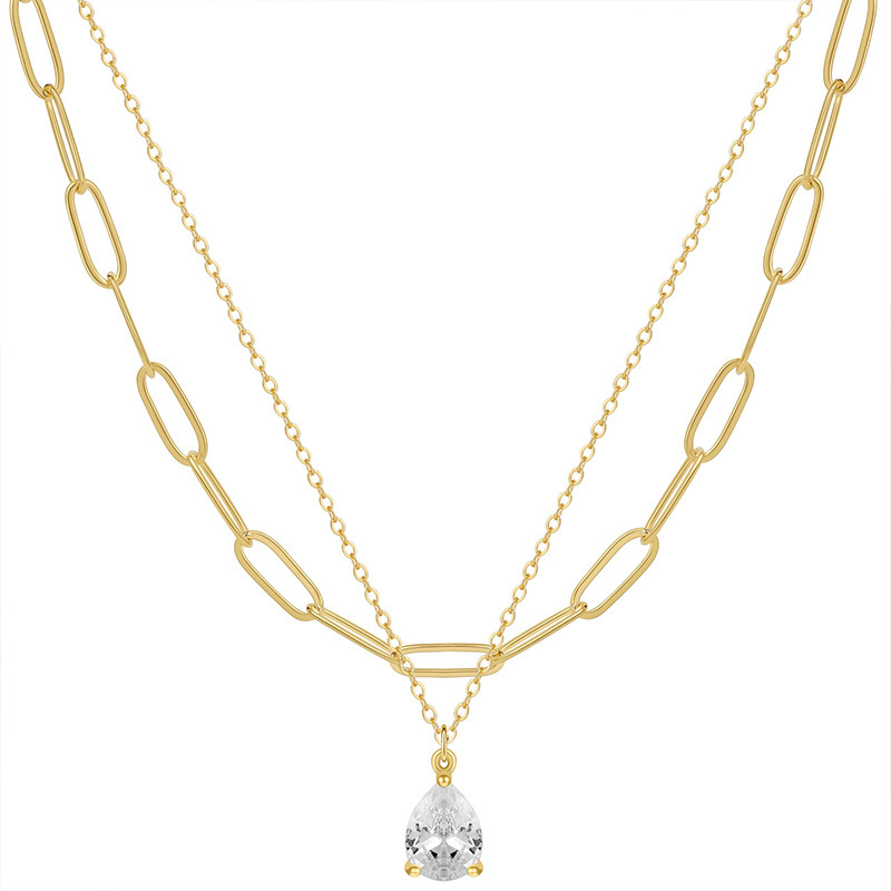 Layered Pendant Necklace